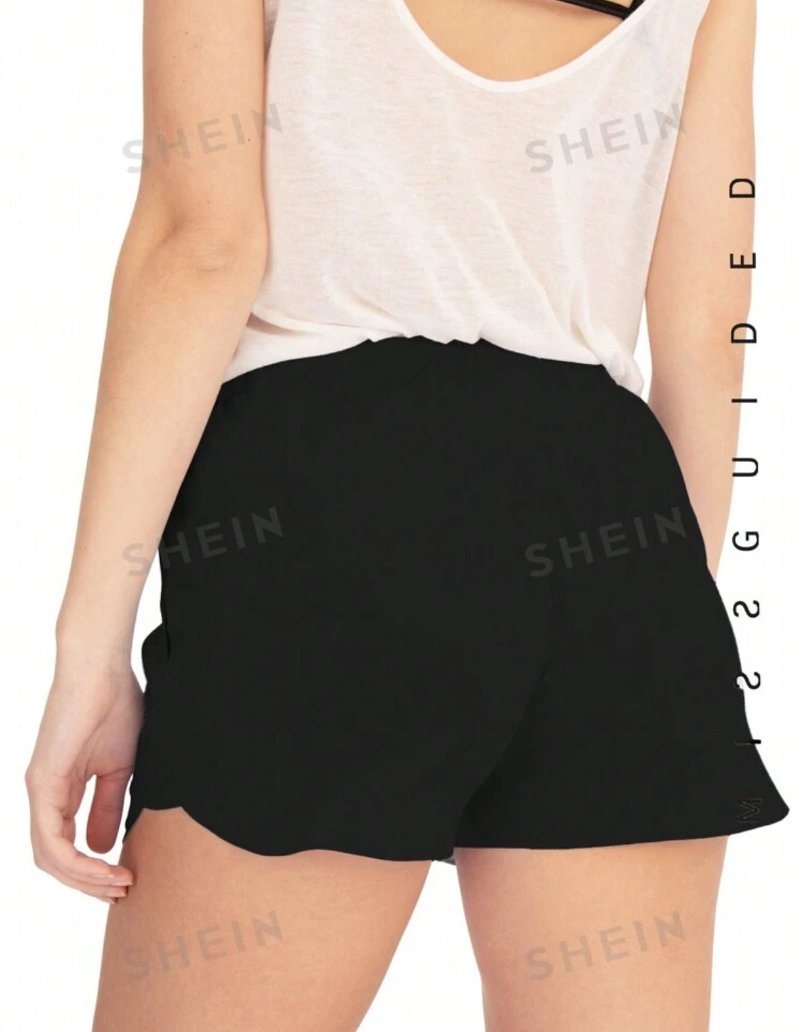 MISSGUIDED Pantalón Corto De Cintura Elástica
