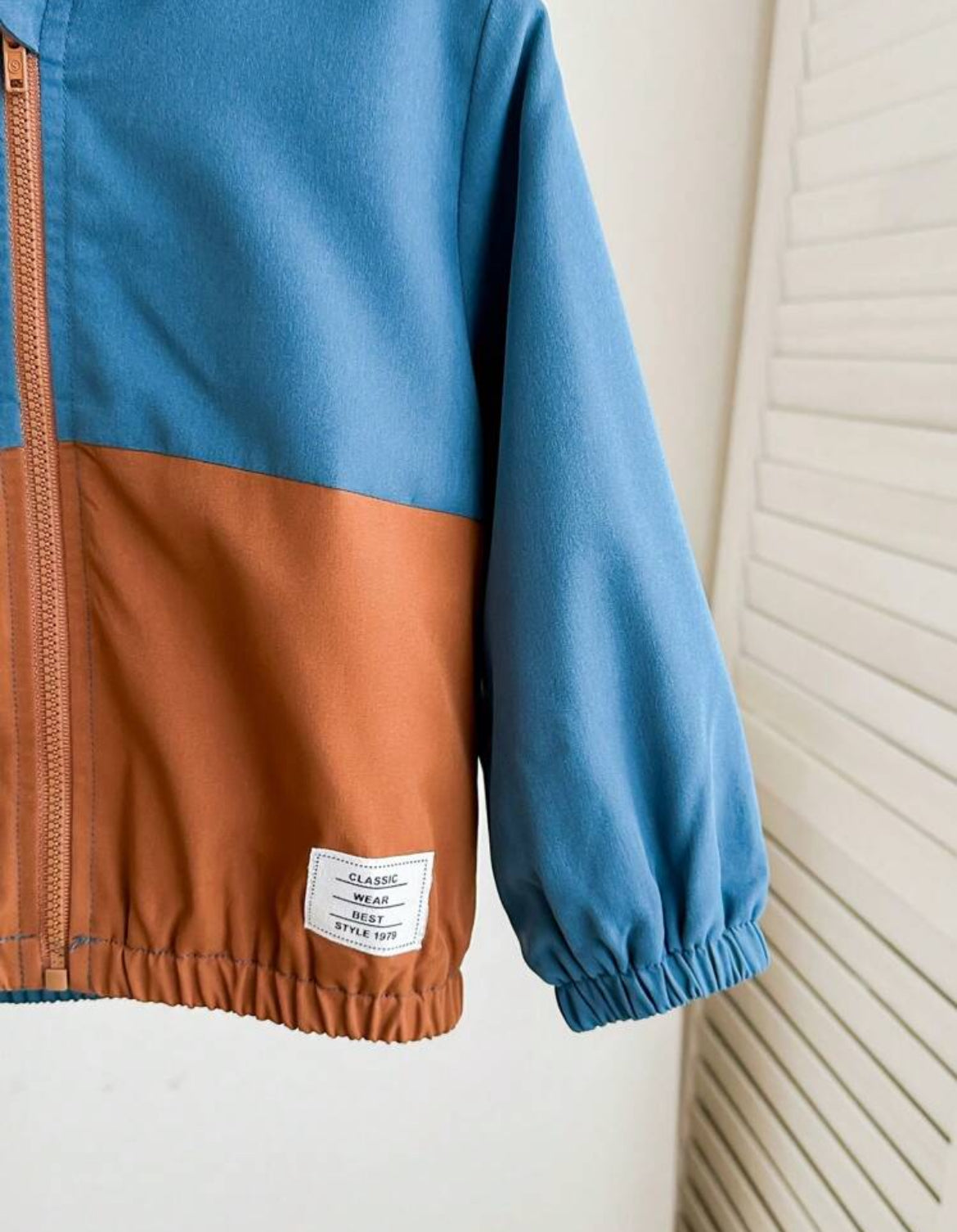 SHEIN Chaqueta con capucha y cremallera, ropa de otoño/invierno