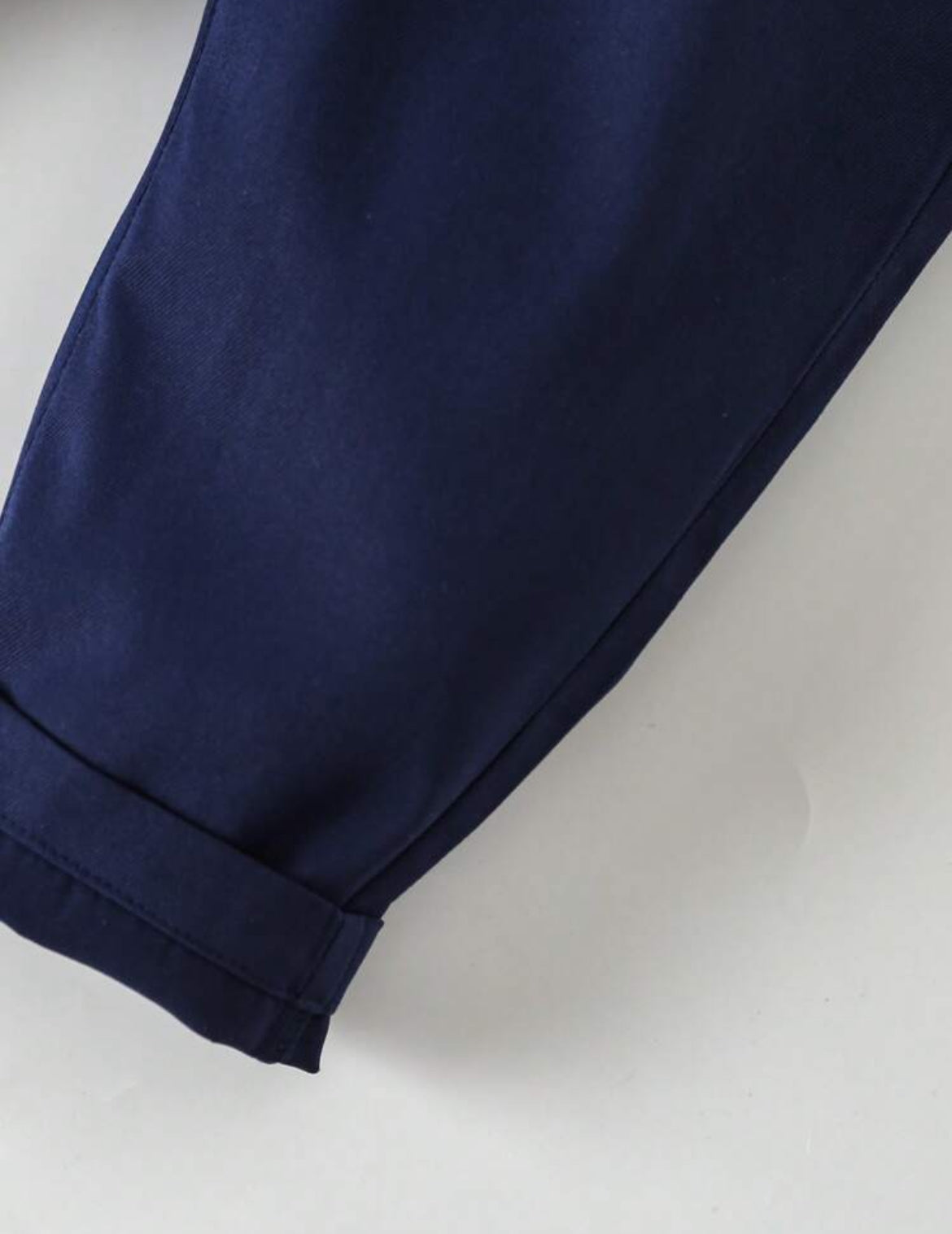 SHEIN Conjunto de 2 piezas de niño pequeño con chaqueta de cuello de chal de manga larga y pantalones, elegante y de moda para fiesta de cumpleaños, fiesta de noche, boda, bautizo, 1er cumpleaños